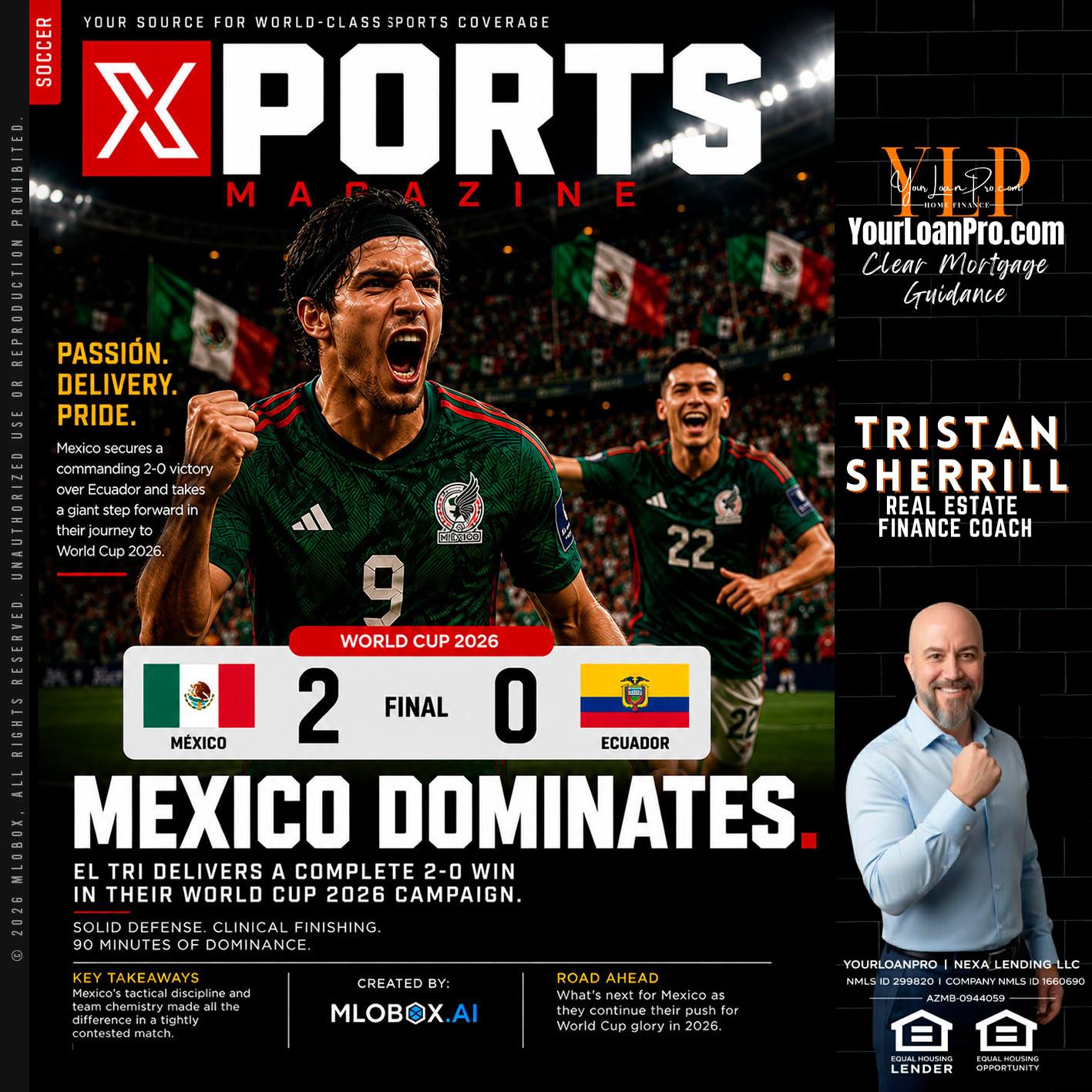 XPORTS MEX 2-0 ECUADOR - Tristan Sherrill -Branch Manager
