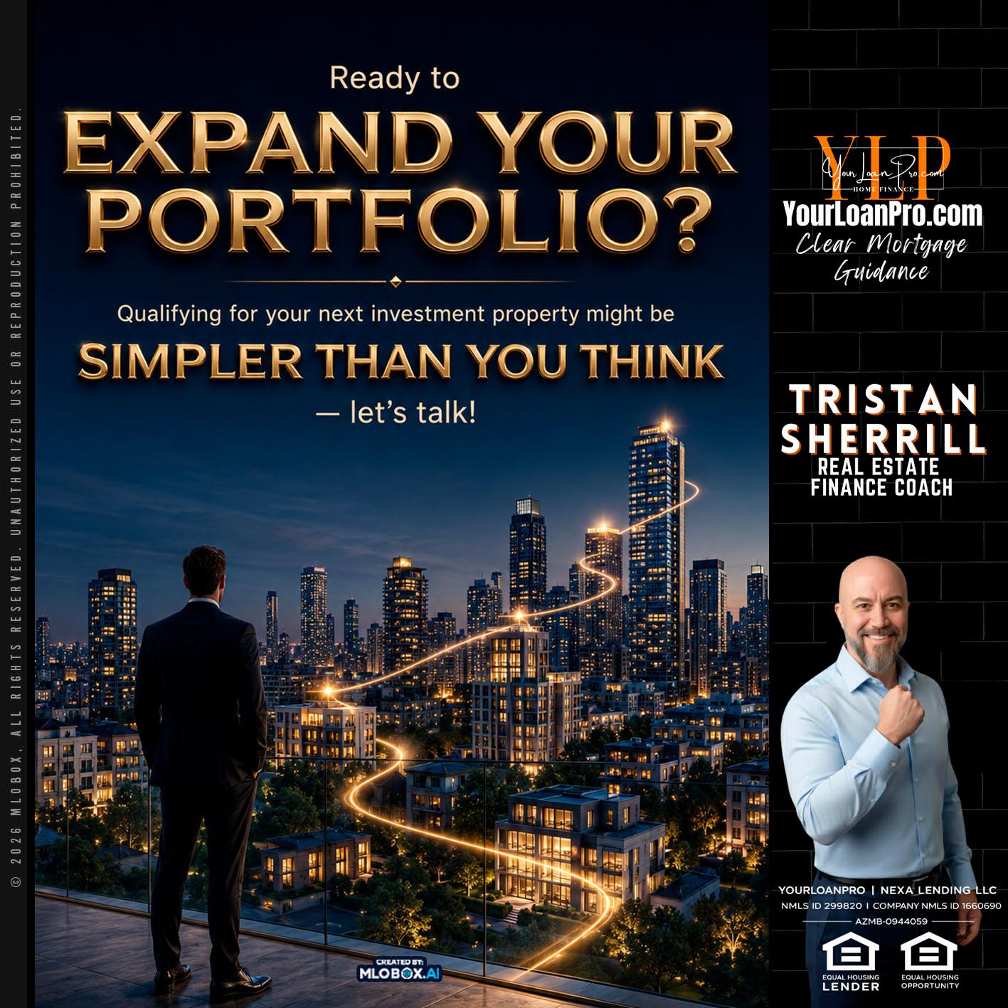 expand you portfolio - Tristan Sherrill -Branch Manager