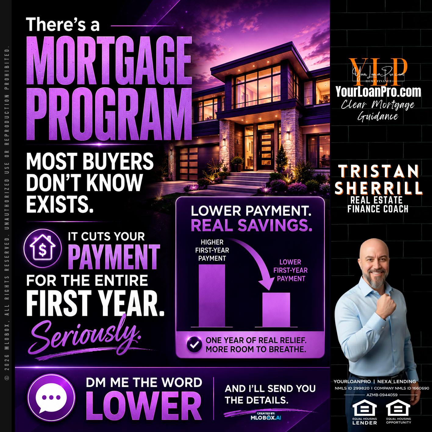 MORTGAGE PROGRAM - Tristan Sherrill -Branch Manager