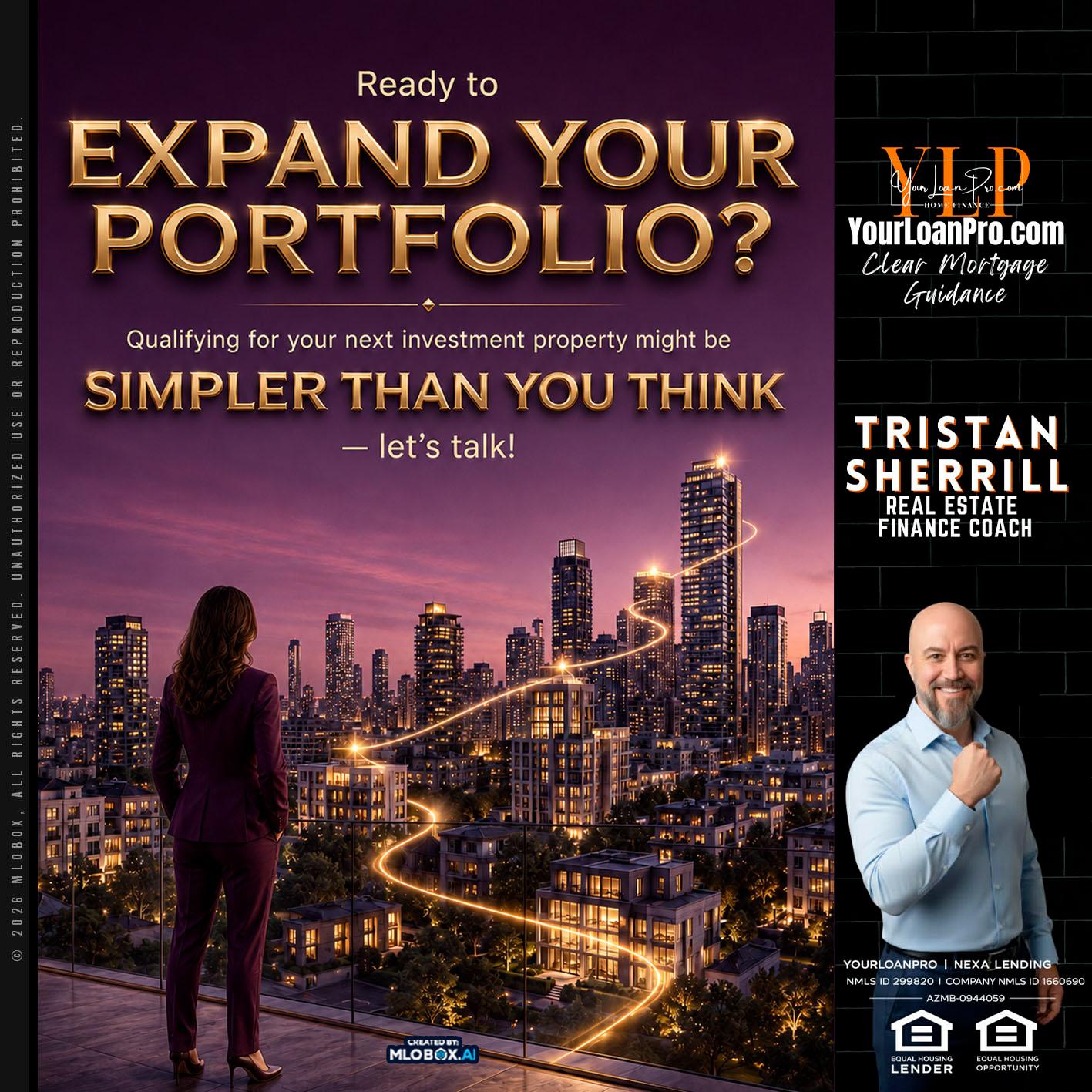 EXPAND YOUR PORTFOLIO - Tristan Sherrill -Branch Manager
