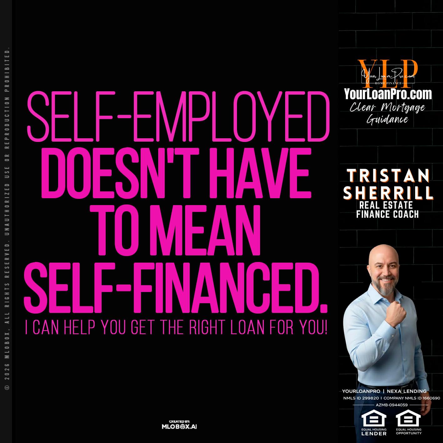 self employed - Tristan Sherrill -Branch Manager