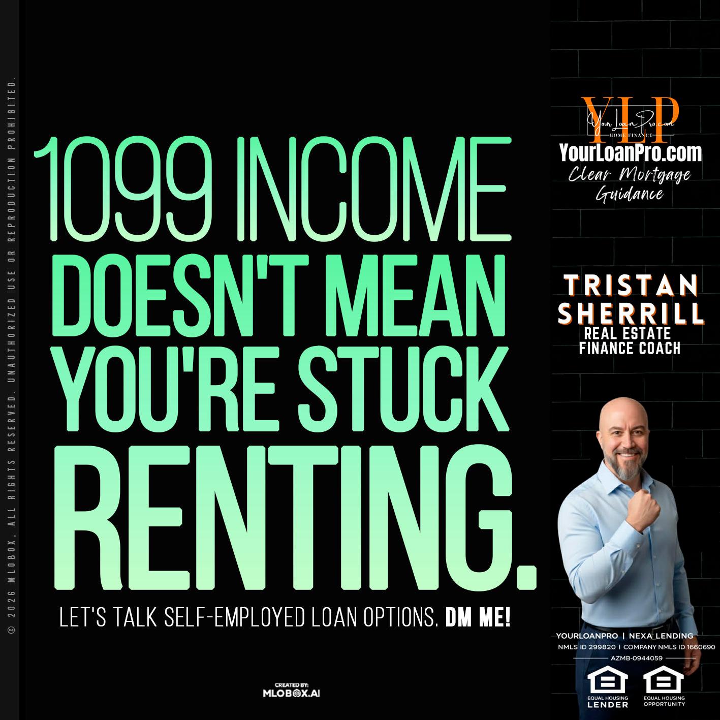1099 income - Tristan Sherrill -Branch Manager