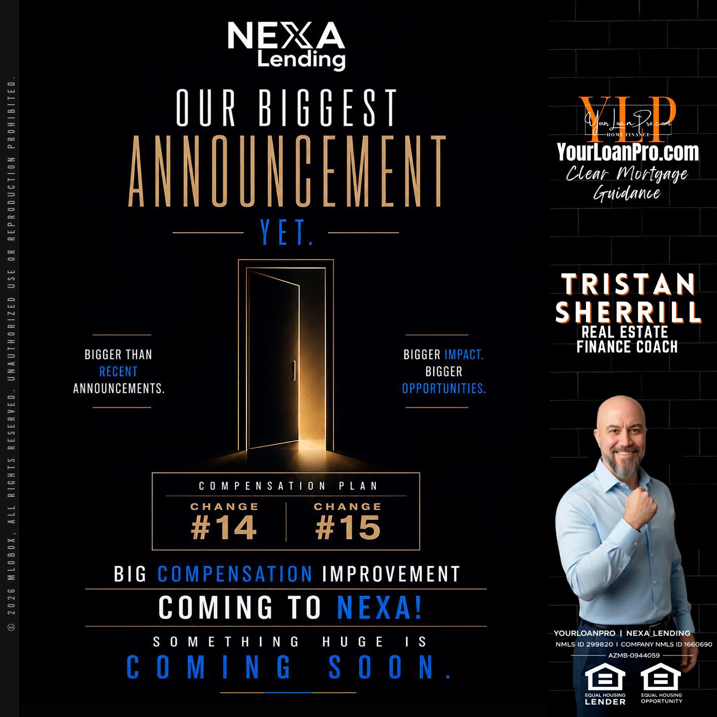 ANNOUNCEMENT - Tristan Sherrill -Branch Manager