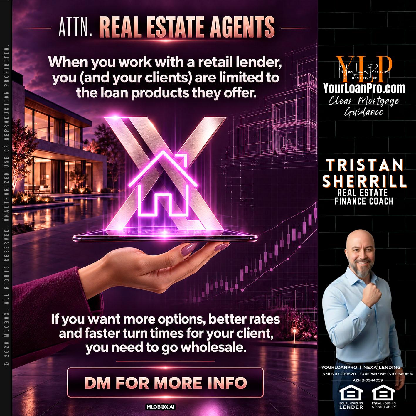 REAL ESTATE AGENTS - Tristan Sherrill -Branch Manager
