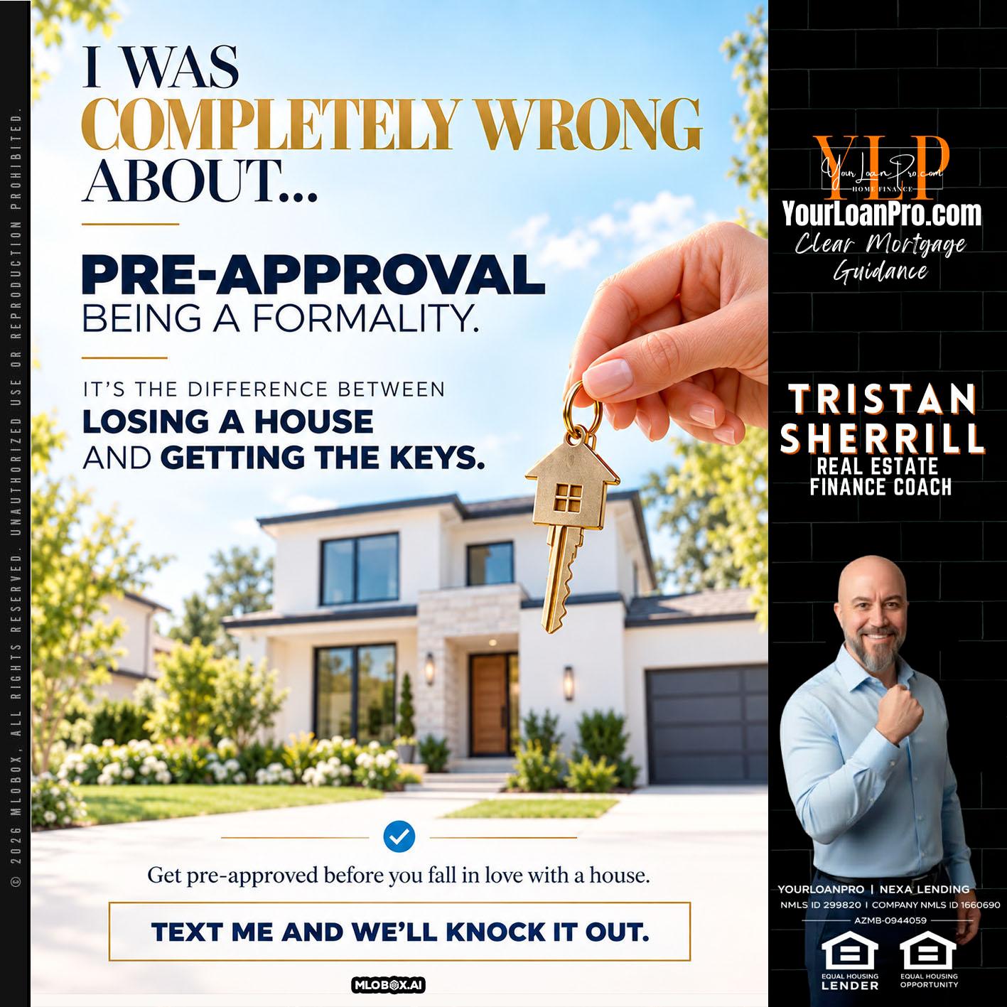I WAS COMPLETALLY WRONG - Tristan Sherrill -Branch Manager
