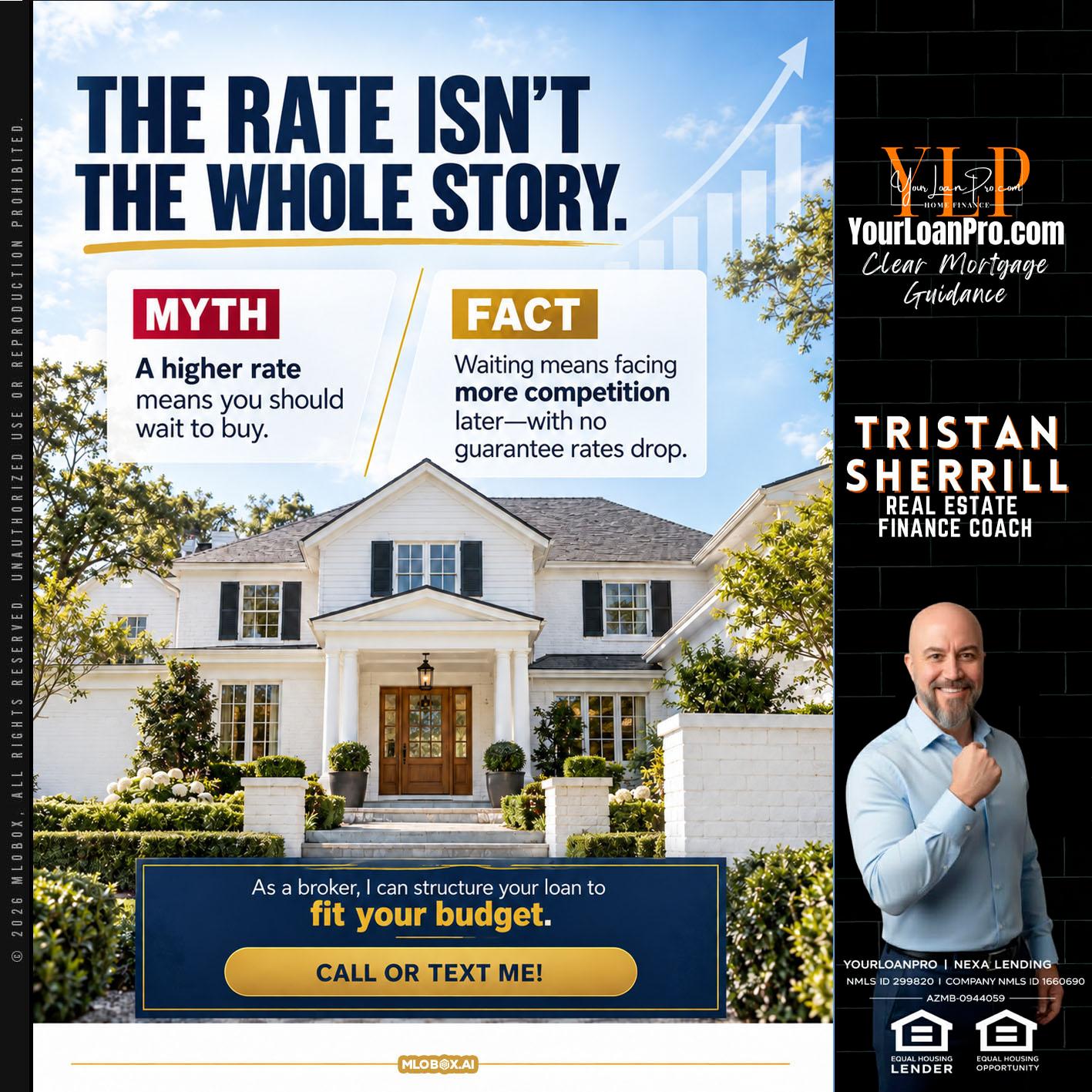 THE RATE ISNT - Tristan Sherrill -Branch Manager