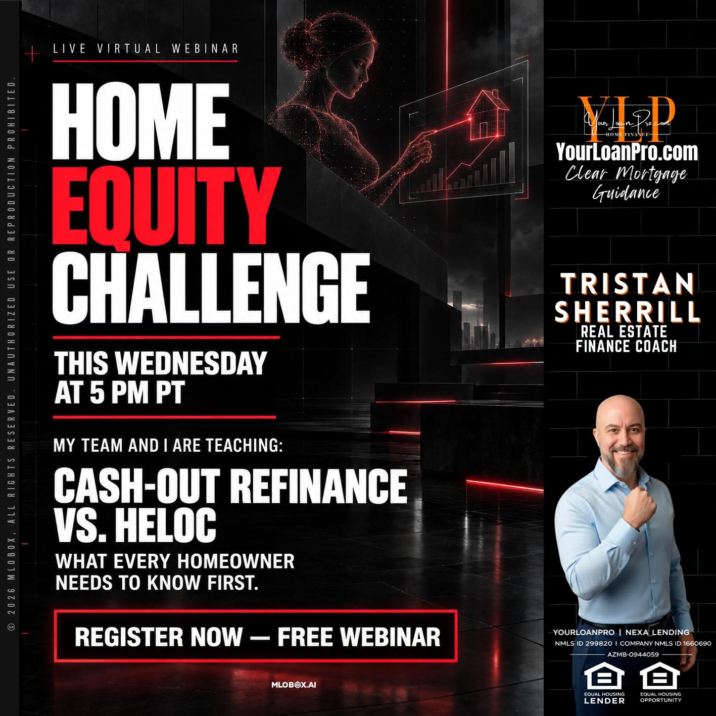 HOME EQUITY CHALLENGE - Tristan Sherrill -Branch Manager