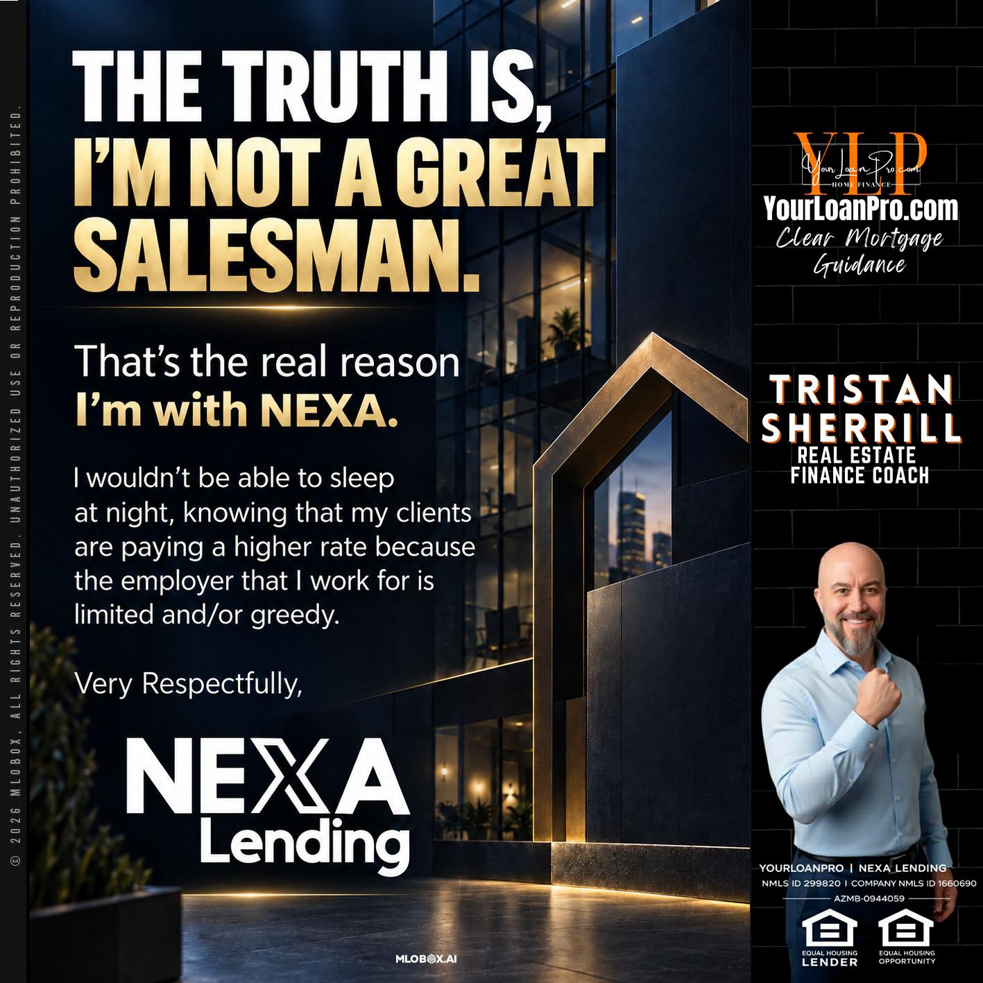 THE TRUTH IS - Tristan Sherrill -Branch Manager