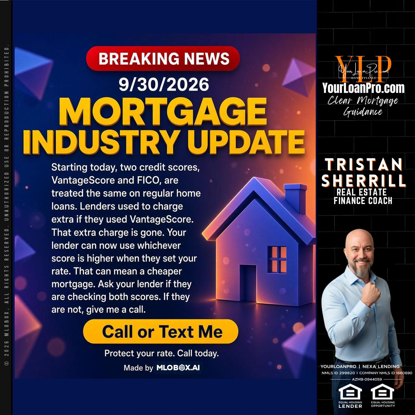 BREAKING NEWS - Tristan Sherrill -Branch Manager