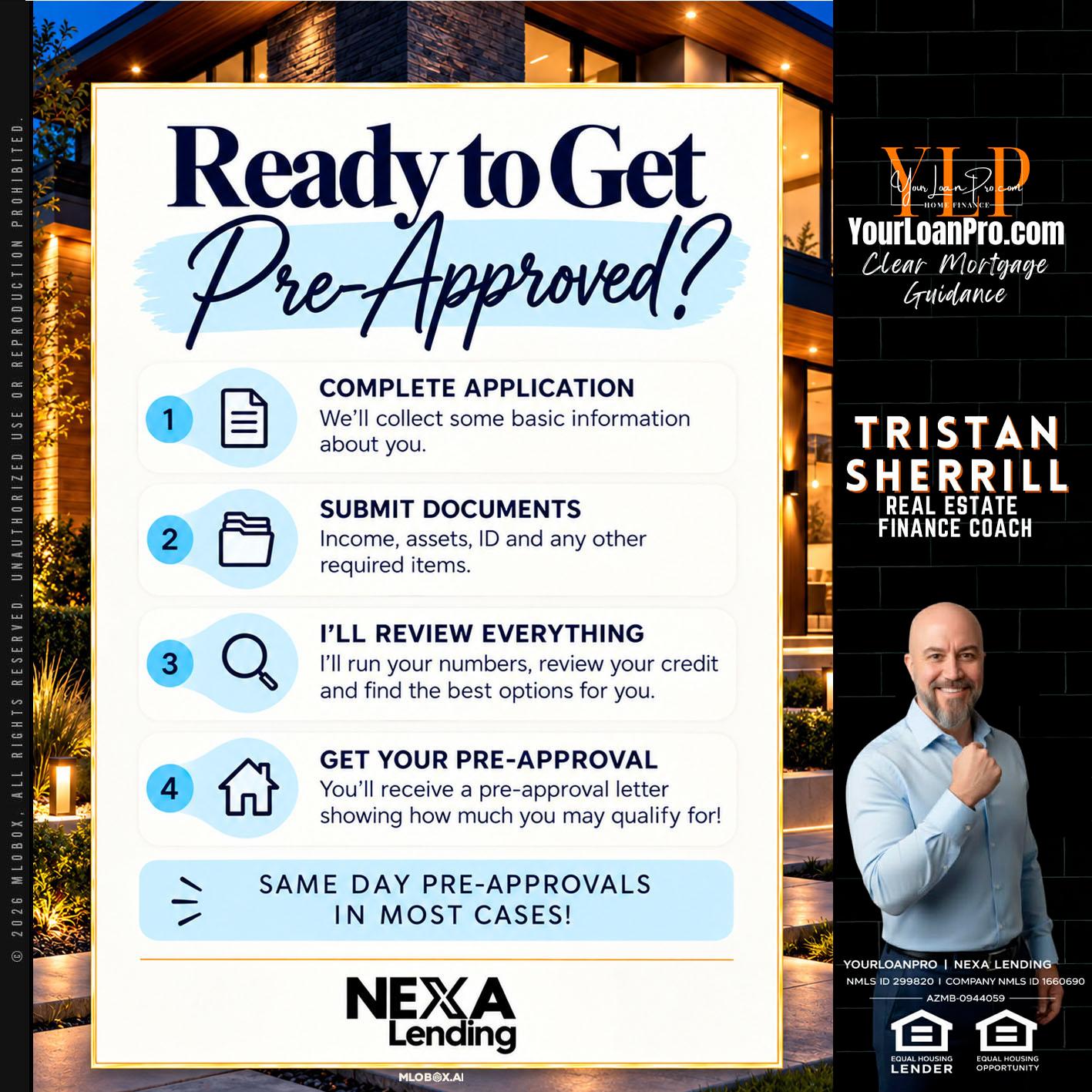 ready to get - Tristan Sherrill -Branch Manager