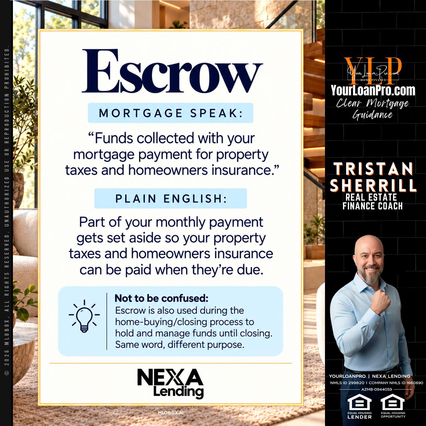 ESCROW - Tristan Sherrill -Branch Manager