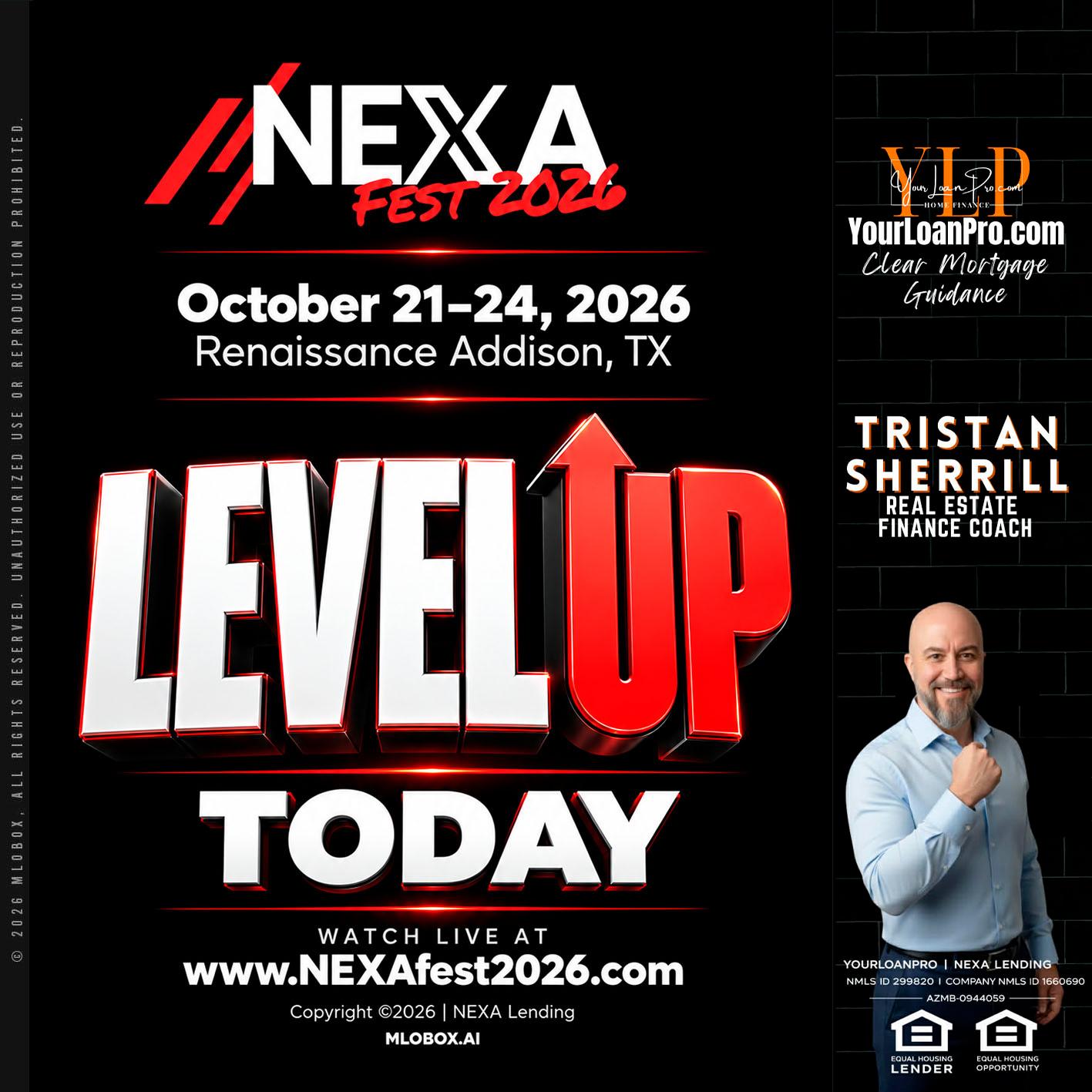 LEVEL UP TODAY - Tristan Sherrill -Branch Manager