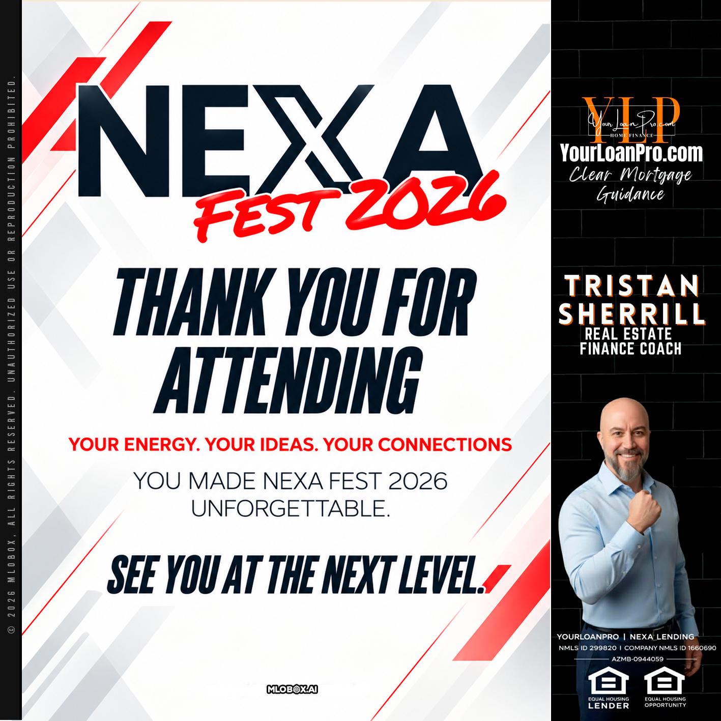 NEXA FEST 2026 - Tristan Sherrill -Branch Manager