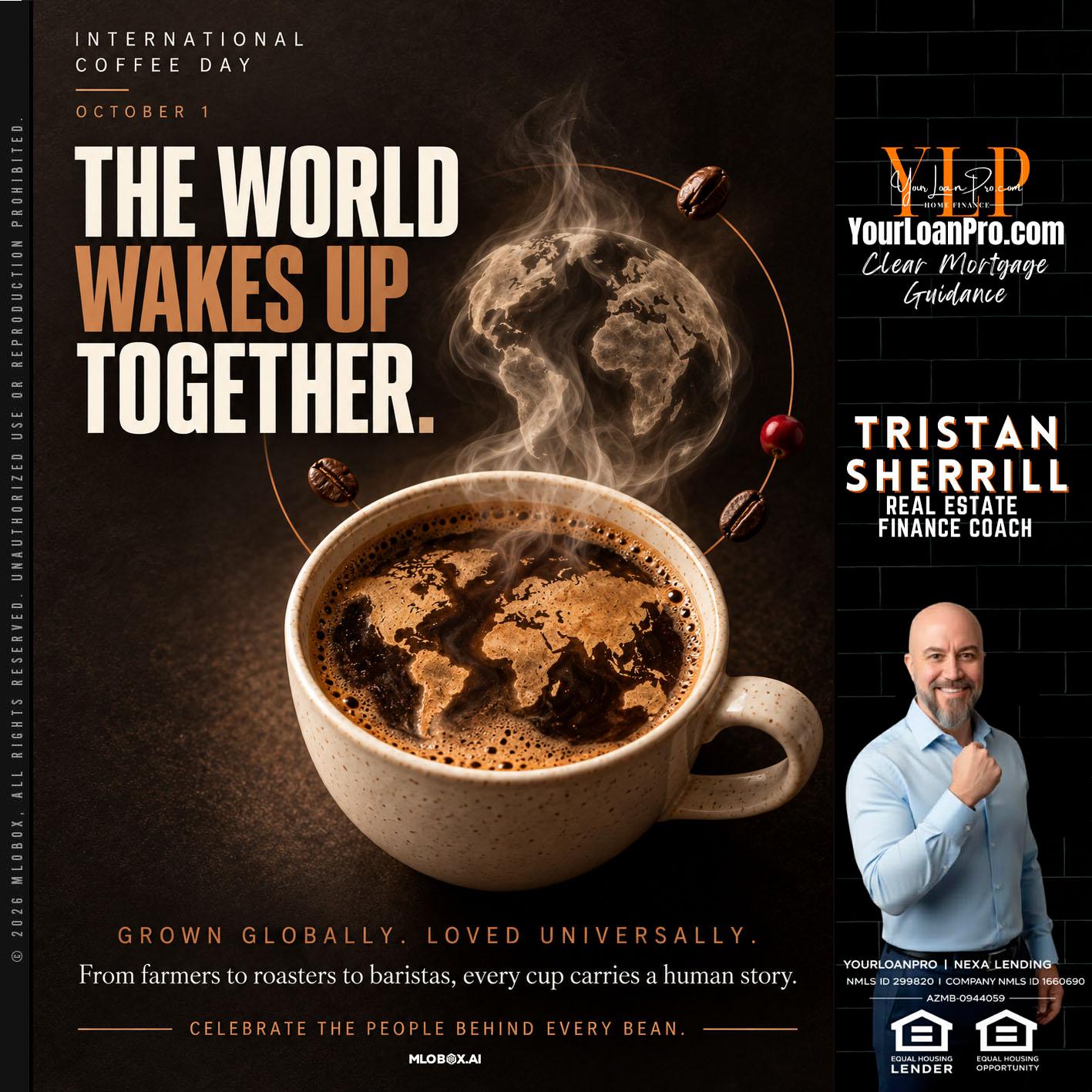 THE WORLD WAKES UP - Tristan Sherrill -Branch Manager
